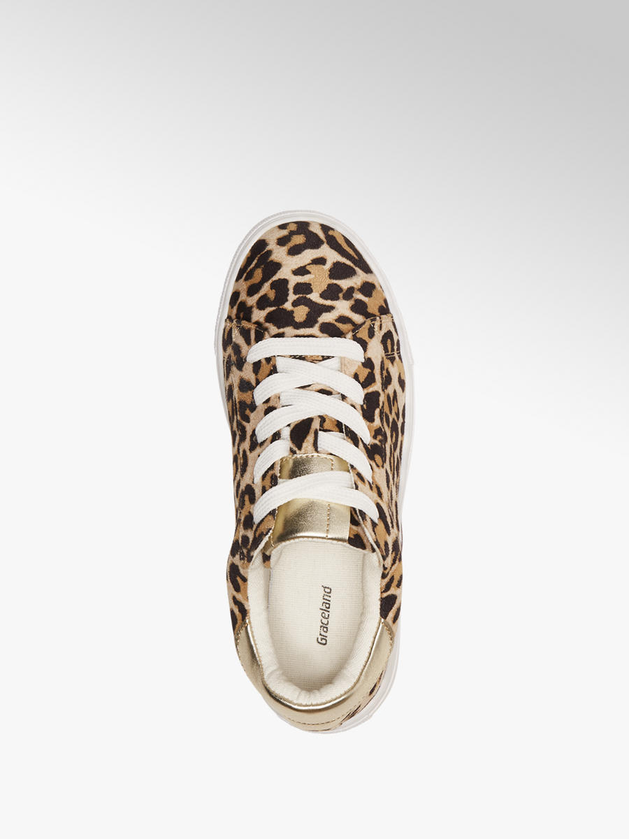 Graceland Bruine sneaker leopard Gratis Bezorgd & Retour Graceland Bruine sneaker leopard Gratis Bezorgd & Retour